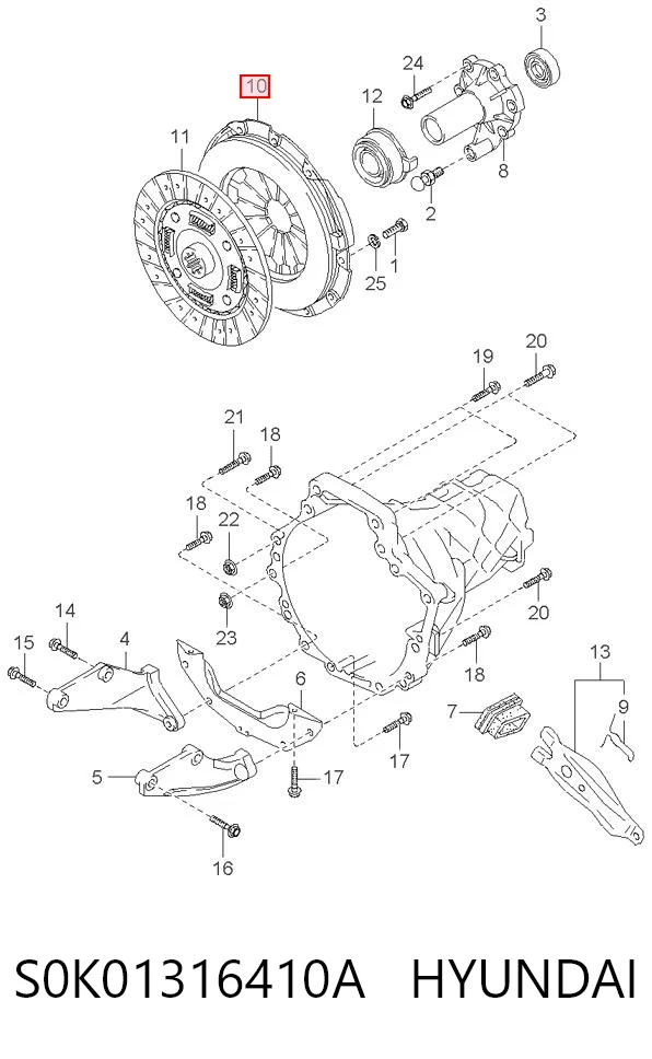 S0K01316410A Hyundai/Kia