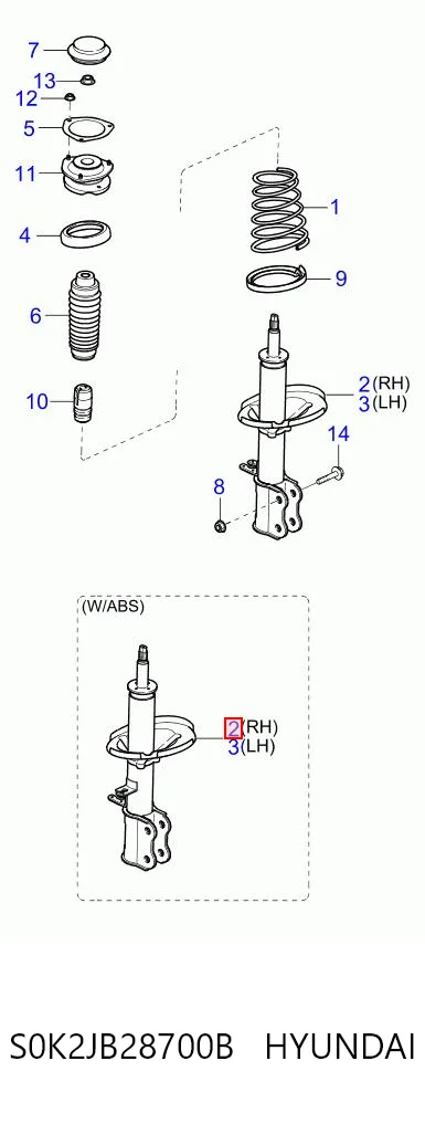 S0K2JB28700B Hyundai/Kia