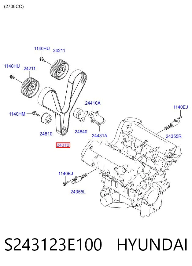 S243123E100 Hyundai/Kia