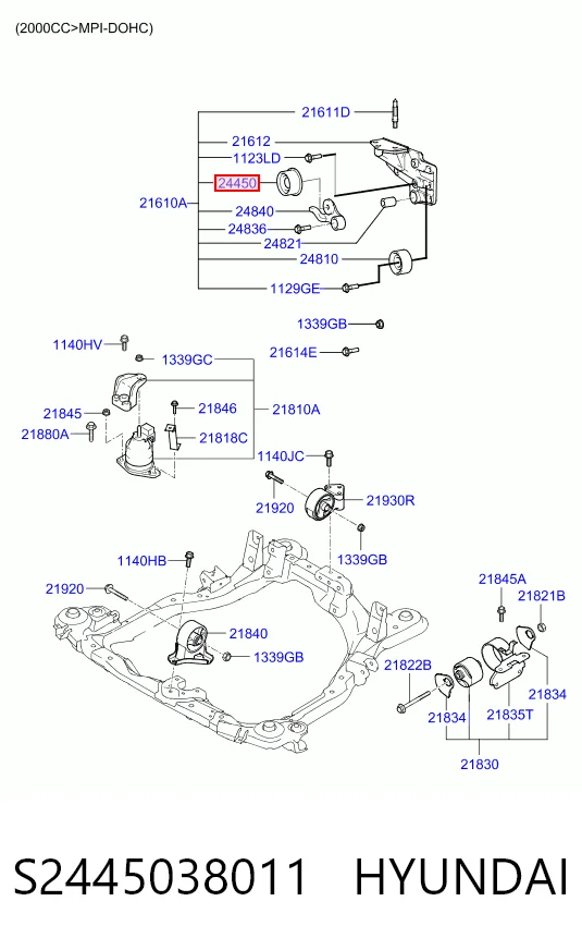 S2445038011 Hyundai/Kia