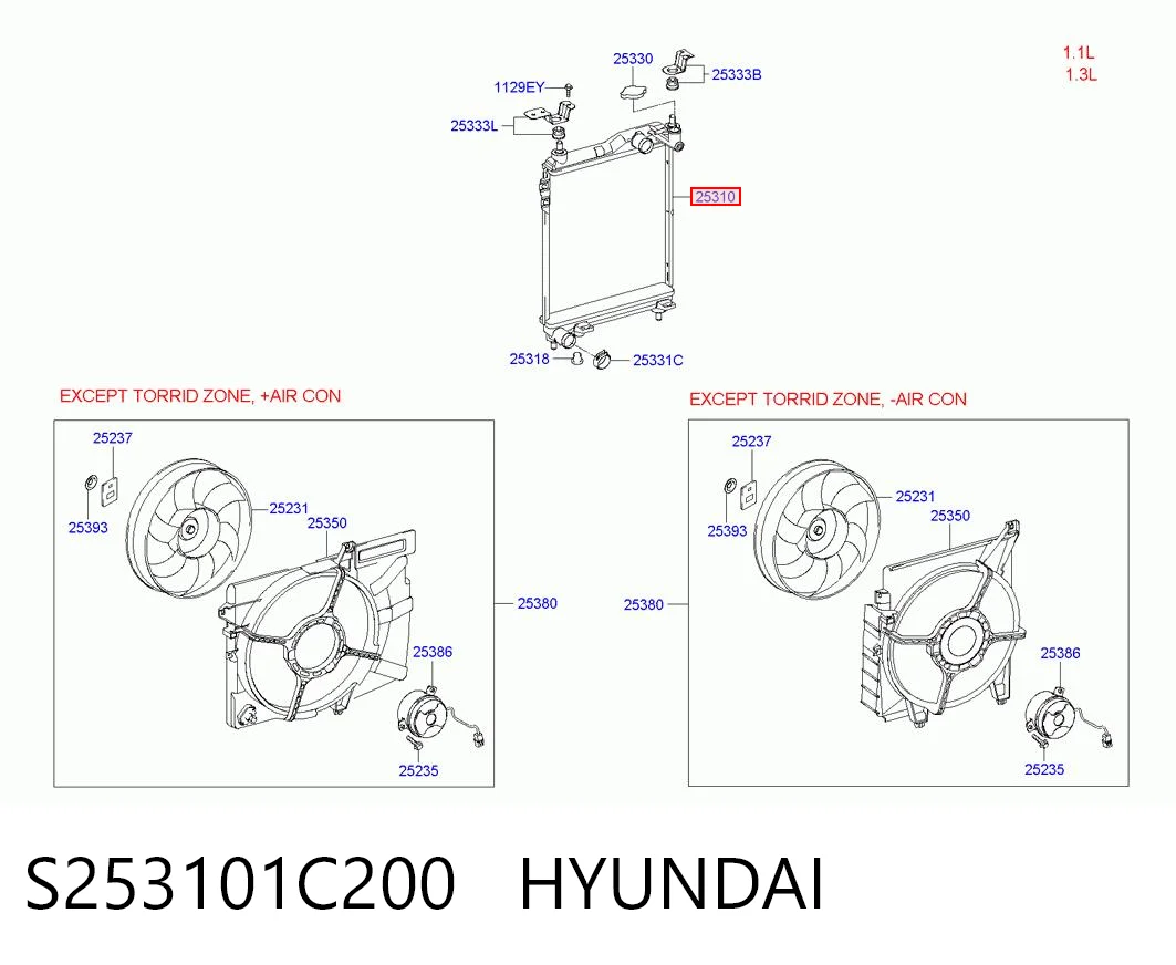 S253101C200 Hyundai/Kia