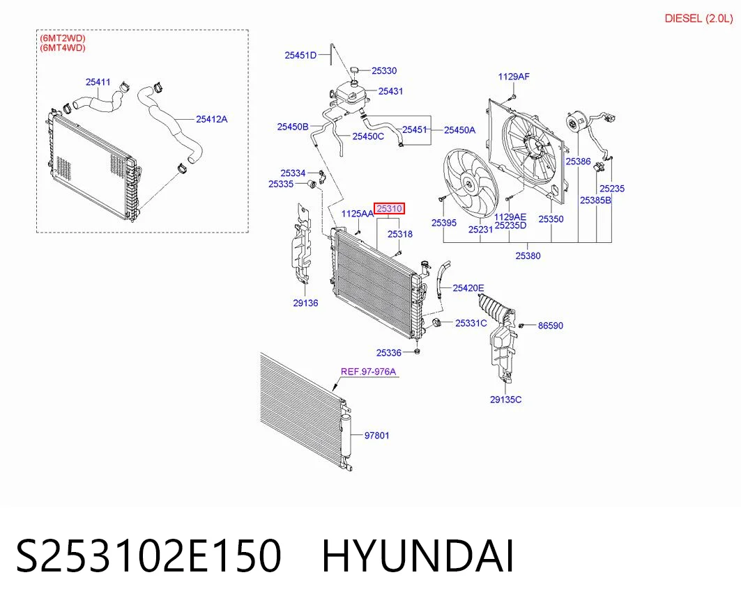 S253102E150 Hyundai/Kia