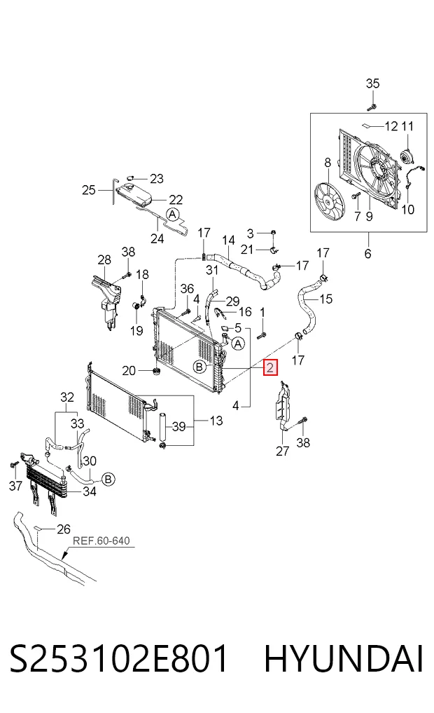 S253102E801 Hyundai/Kia