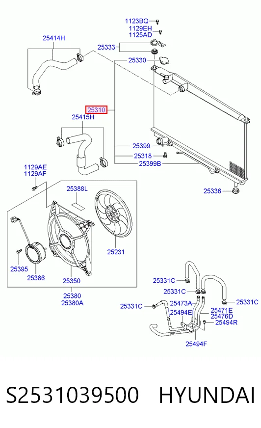 S2531039500 Hyundai/Kia