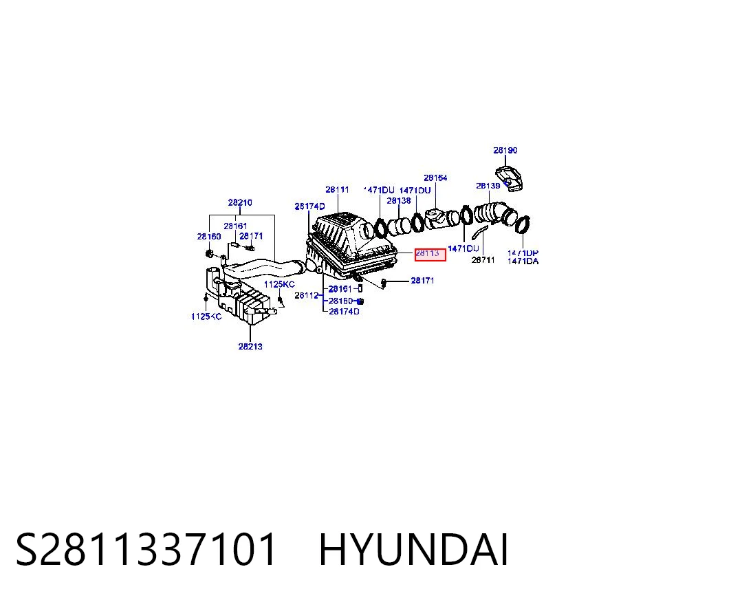 El filtro de aire Hyundai Sonata  desde 7,09 €