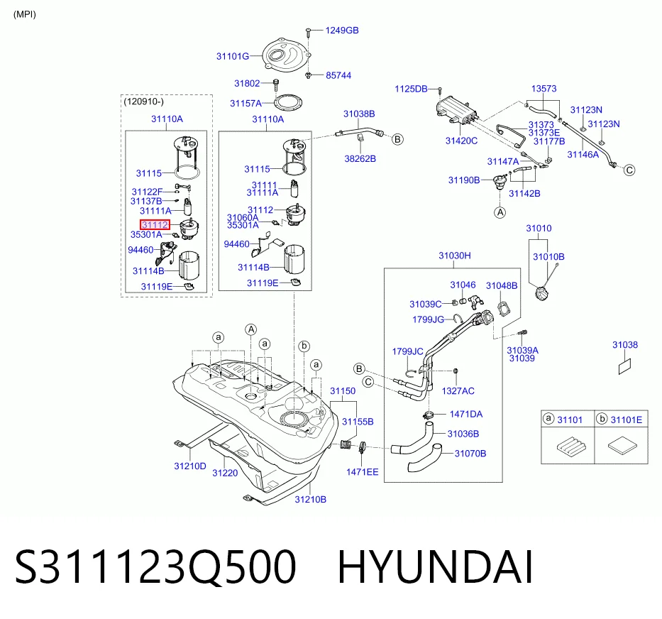 S311123Q500 Hyundai/Kia