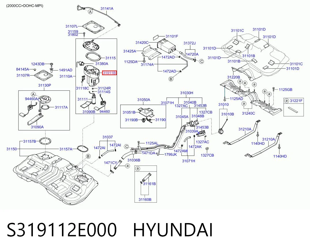 S319112E000 Hyundai/Kia