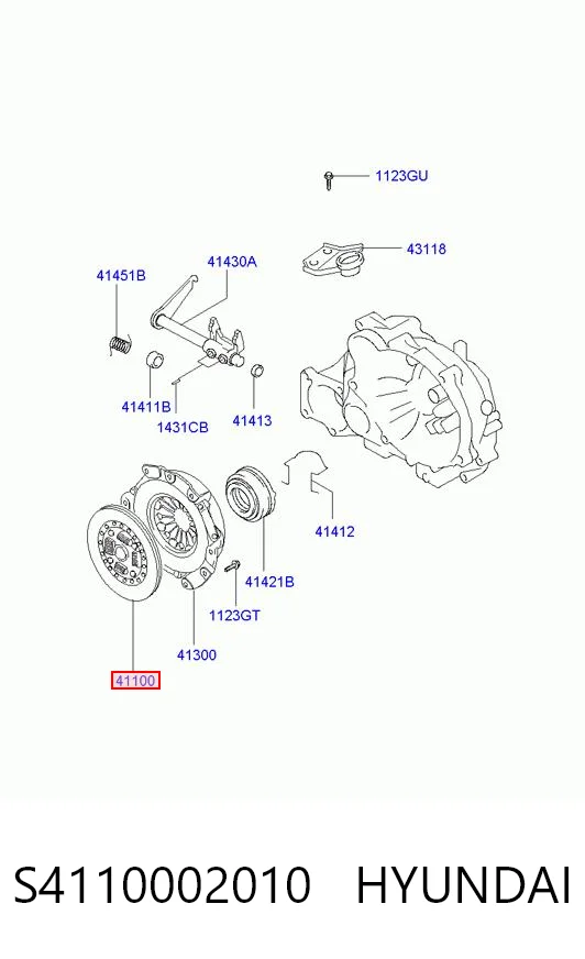 Comprar Disco de embrague Hyundai Atos  MX