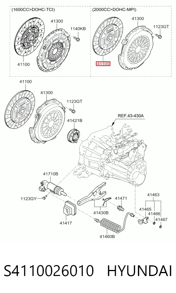 Comprar Disco de embrague Hyundai I30  FD a bajo precio