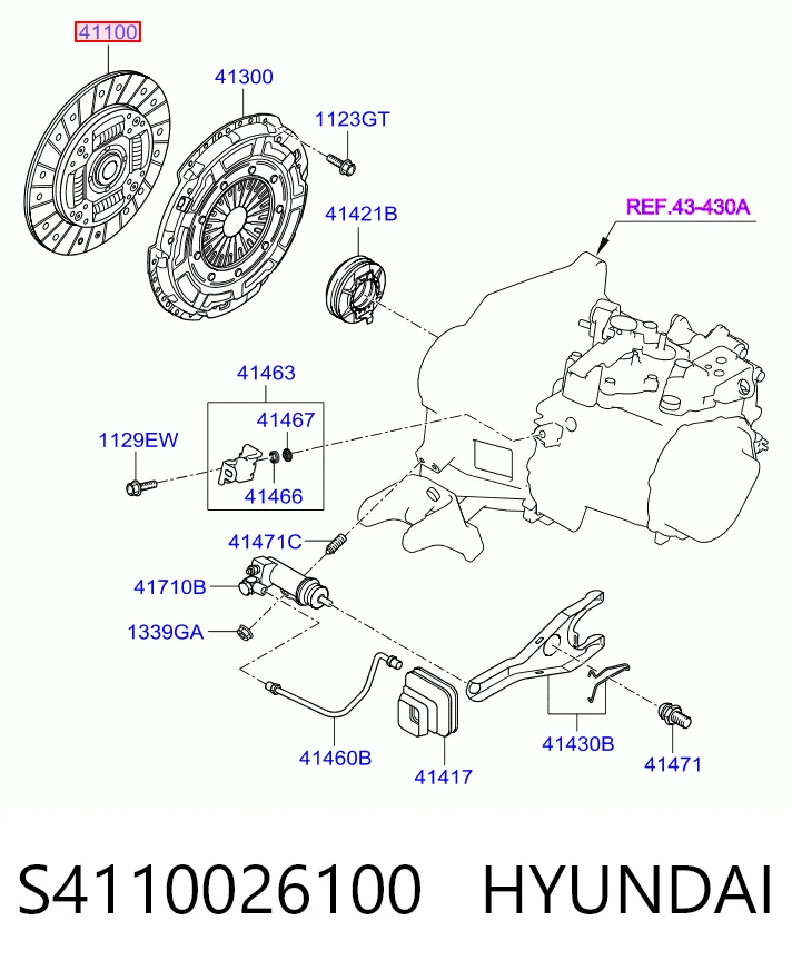 Comprar Disco de embrague Hyundai Tucson III TL a bajo precio