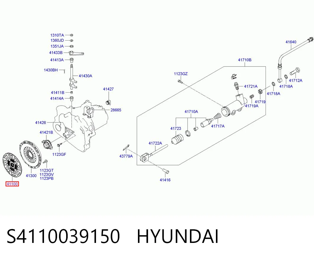 Comprar Disco de embrague Hyundai Santa Fe I SM a bajo precio