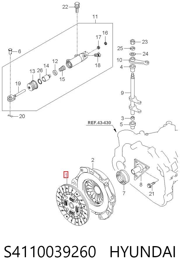 S4110039260 Hyundai/Kia