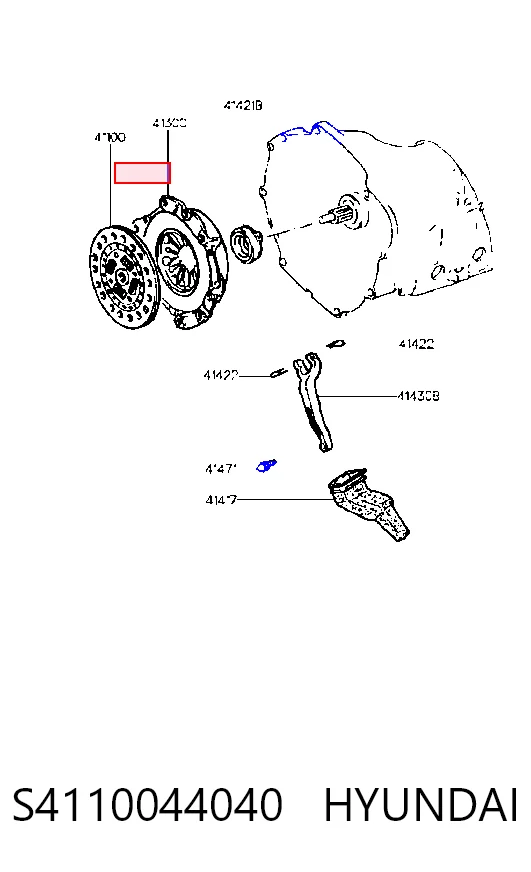 S4110044040 Hyundai/Kia