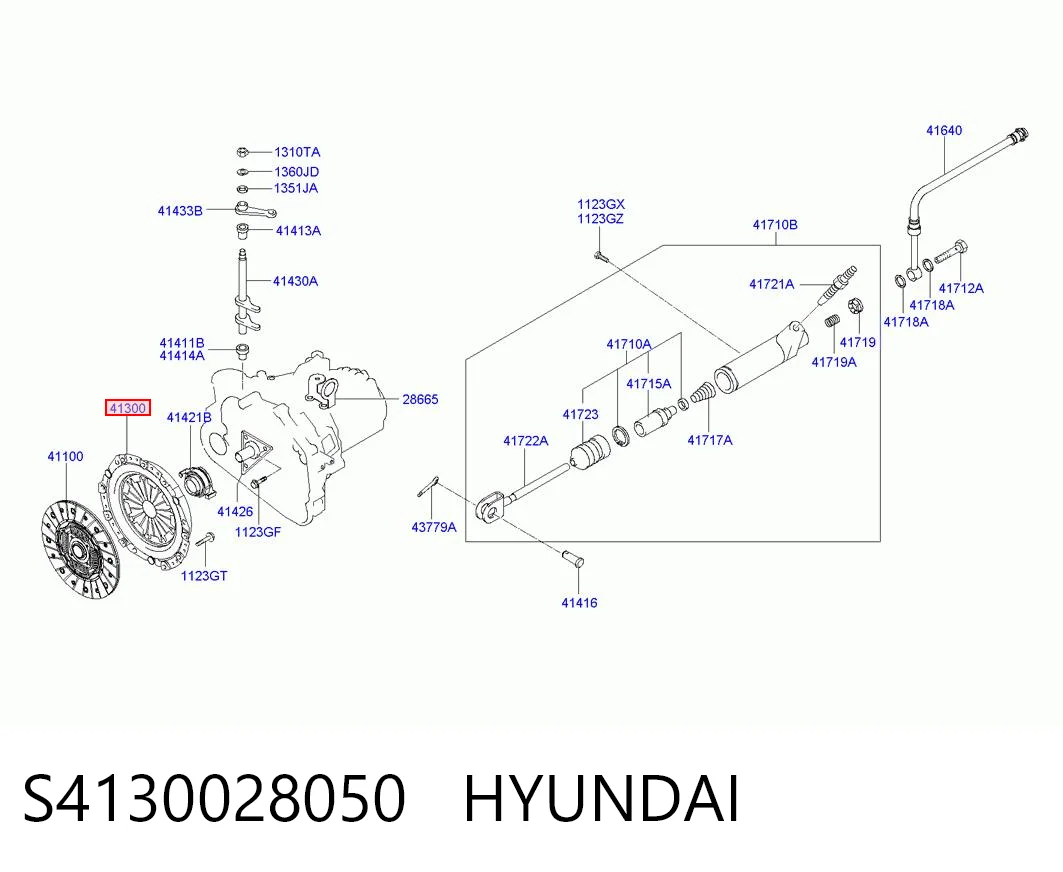 S4130028050 Hyundai/Kia