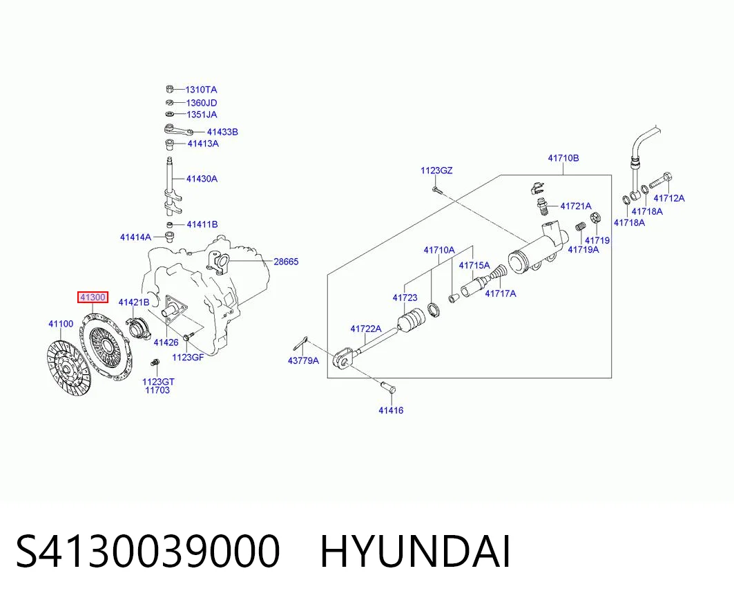 S4130039000 Hyundai/Kia