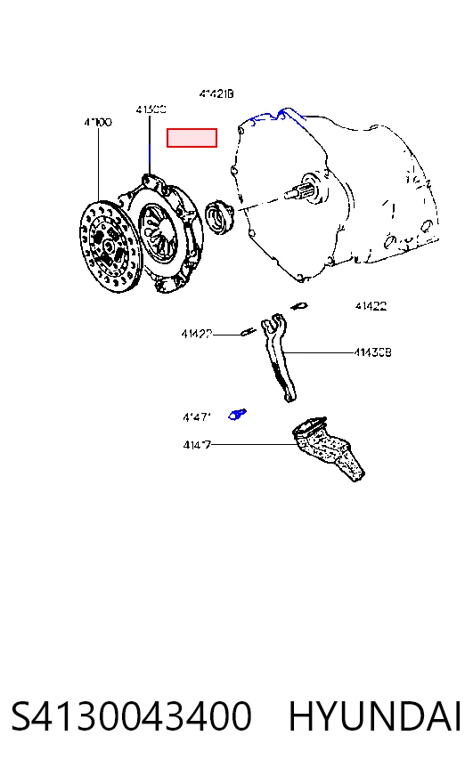 S4130043400 Hyundai/Kia