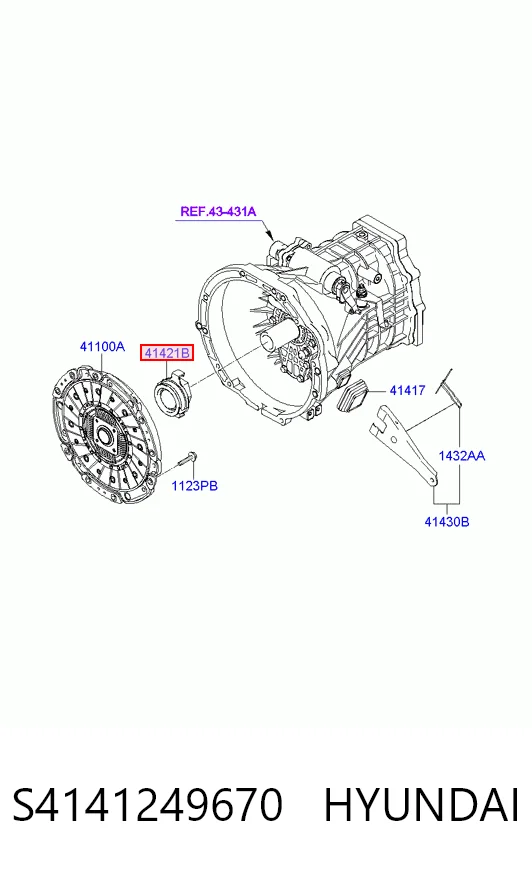 S4141249670 Hyundai/Kia