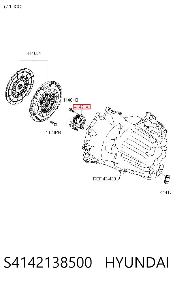 S4142138500 Hyundai/Kia