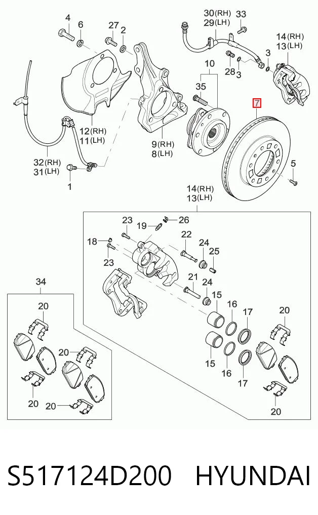 Discos KIA Carnival III (2005-2015)