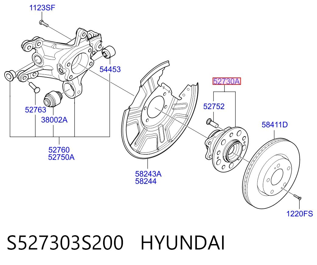 Comprar Cubo trasero KIA Optima  TF a bajo precio