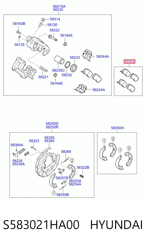 S583021HA00 Hyundai/Kia