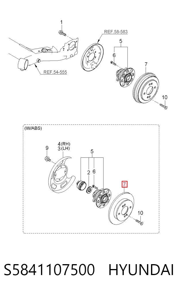 S5841107500 Hyundai/Kia