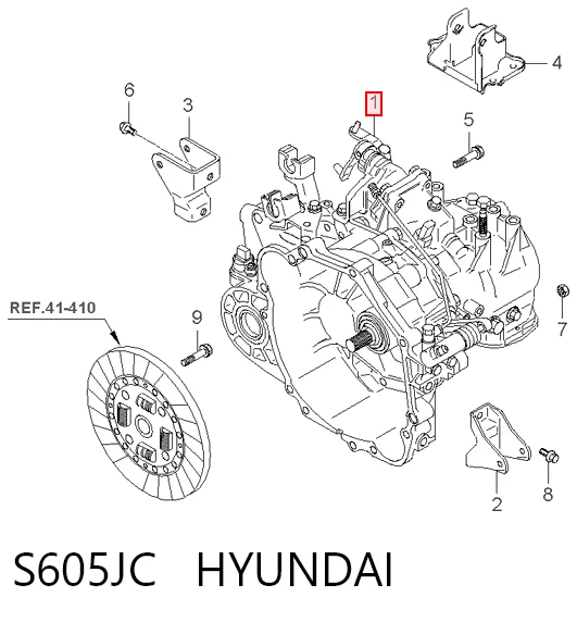 Transimisión manual para KIA Magentis II MG