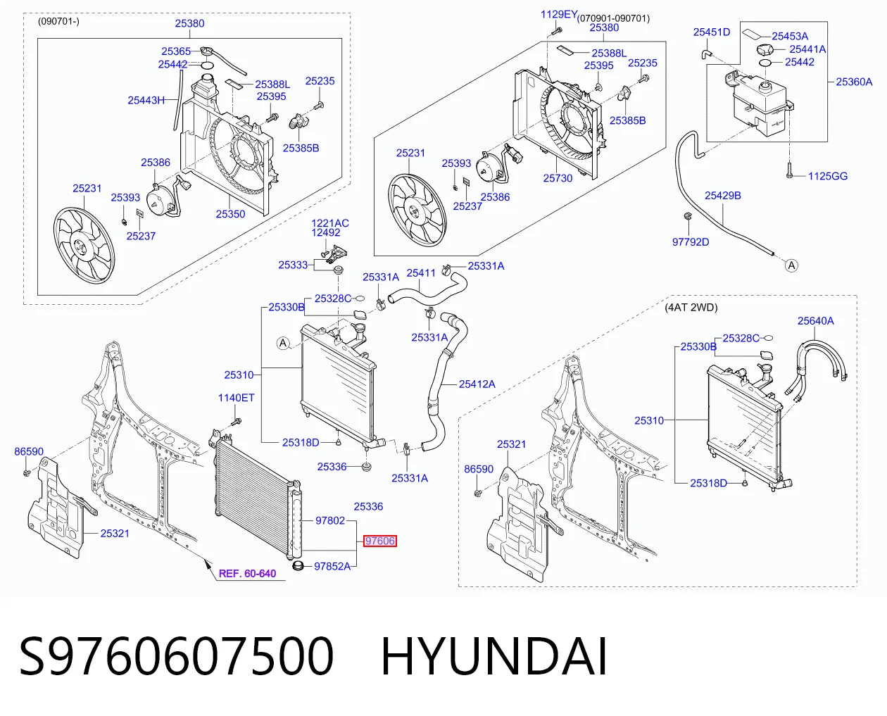 S9760607500 Hyundai/Kia