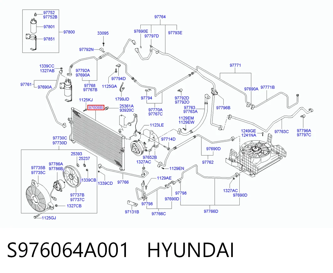 Comprar Condensador de aire acondicionado Hyundai H100  P a bajo precio