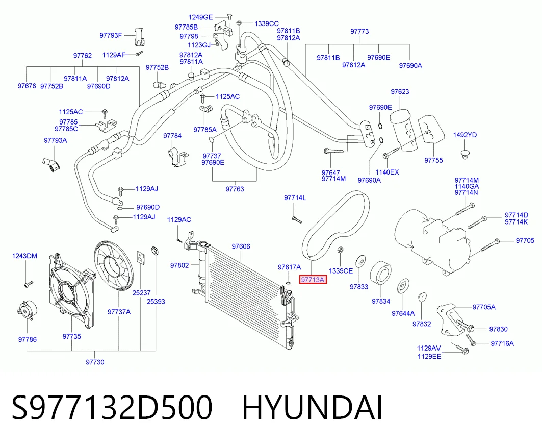Correa poly v Hyundai Coupe I (1996-2002)