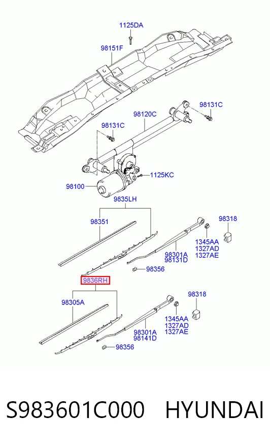 S983601C000 Hyundai/Kia