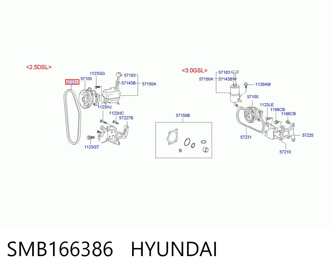 SMB166386 Hyundai/Kia