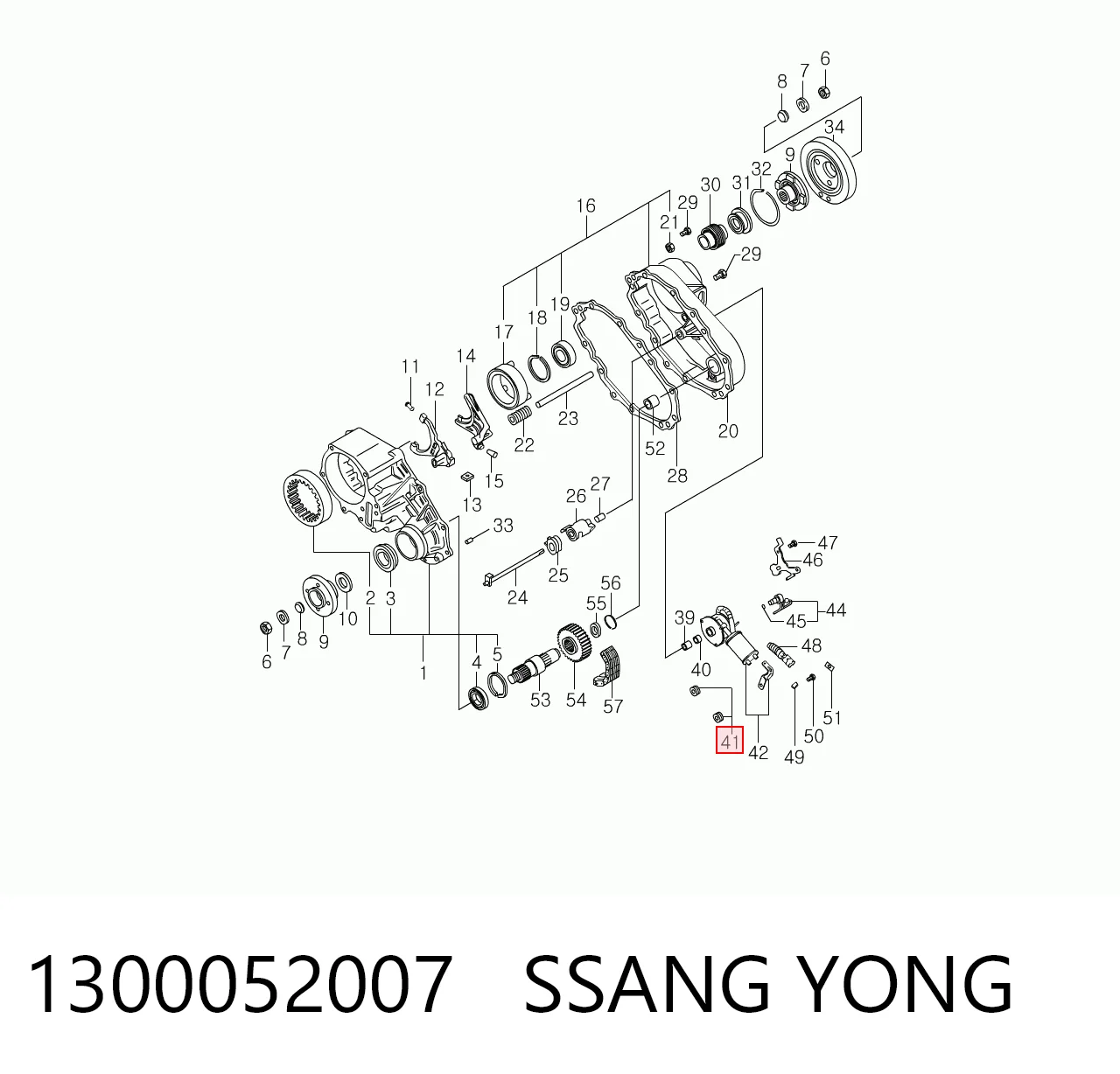 1300052007 Ssang Yong