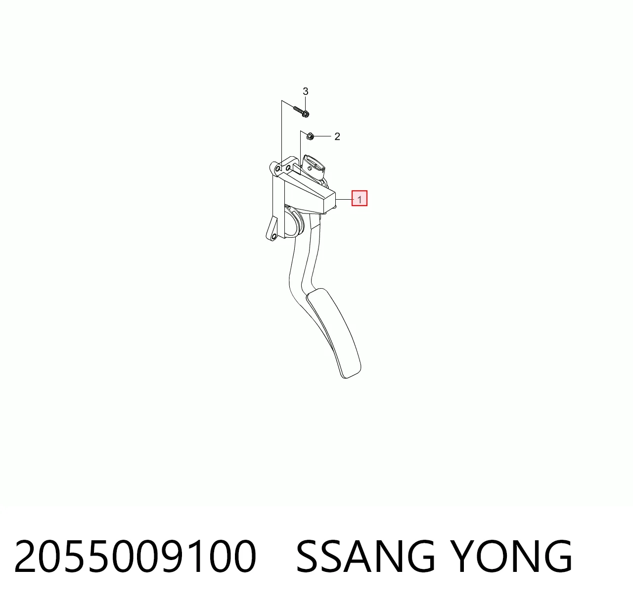 2055009100 Ssang Yong