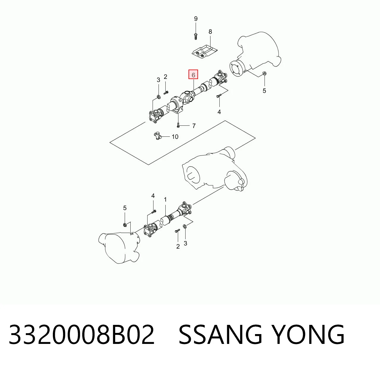 3320008B02 Ssang Yong