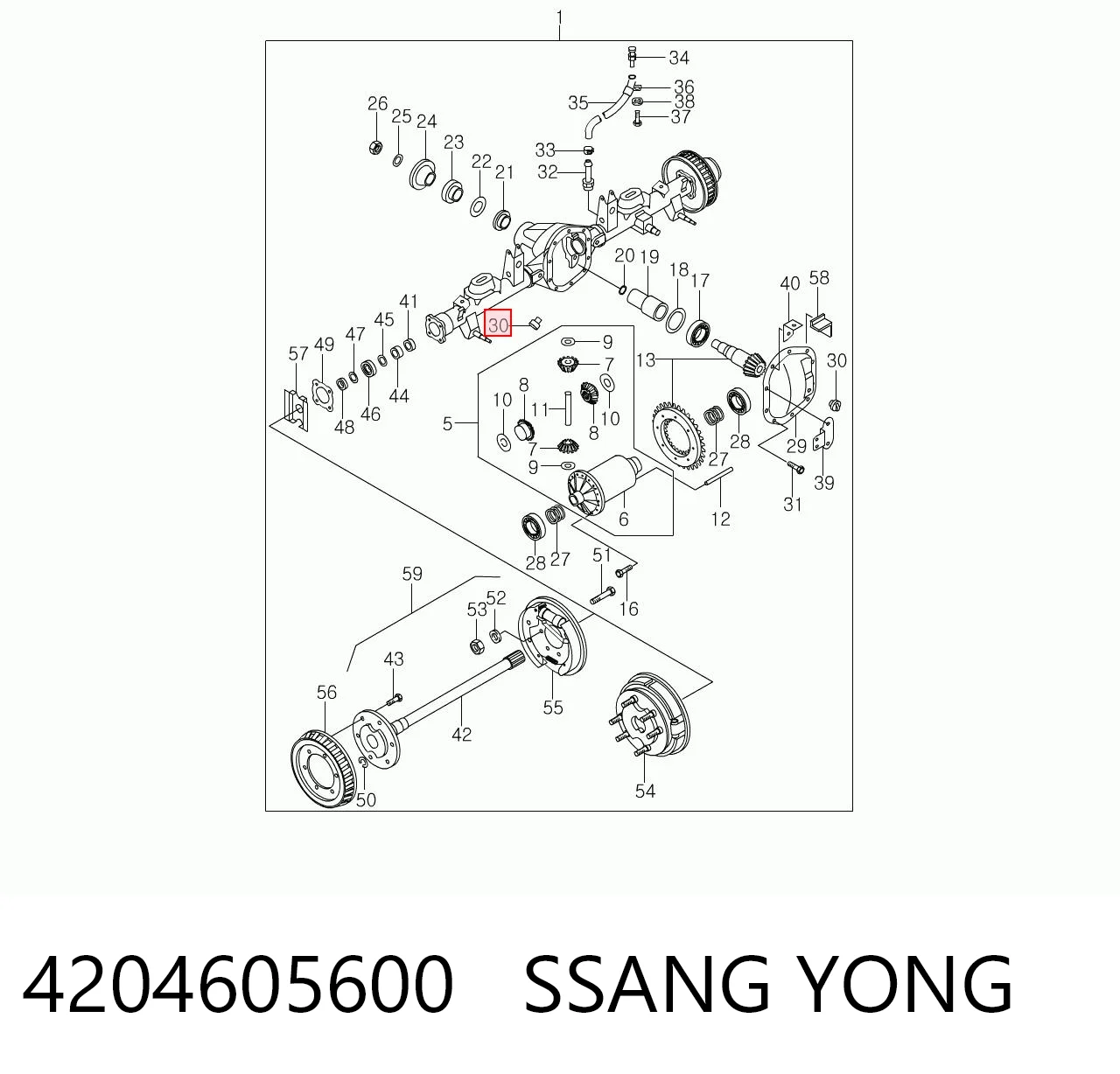 4204605600 Ssang Yong