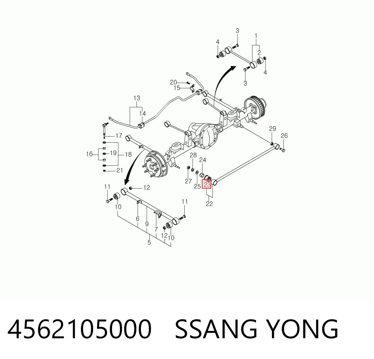 4562105000 Ssang Yong
