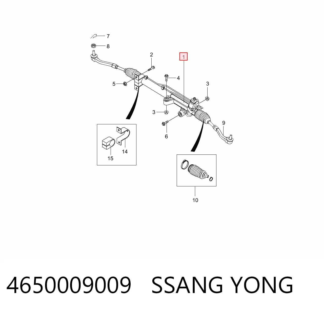 4650009009 Ssang Yong