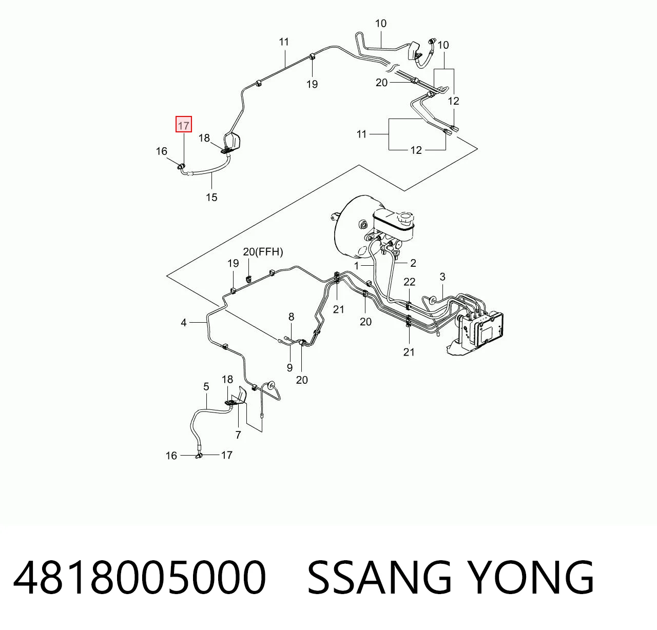 4818005000 Ssang Yong