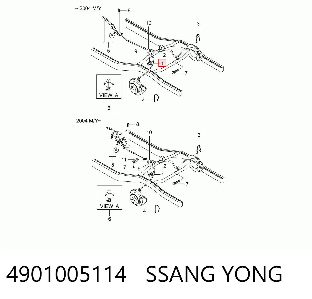 4901005114 Ssang Yong