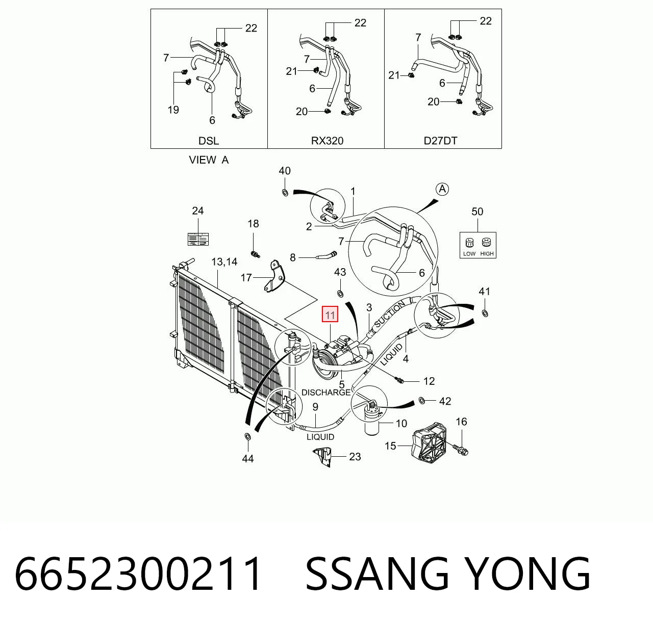 Compresor ac Hyundai/Kia 6652300211 precio, desde 148,10 EUR