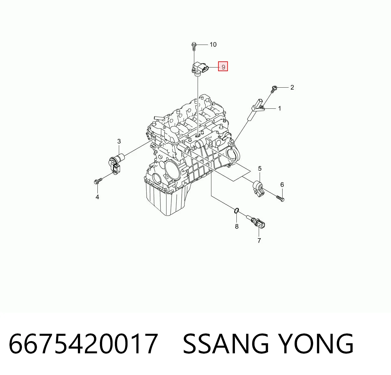 Sensor de presión del aire de admisión Autlog AS5751