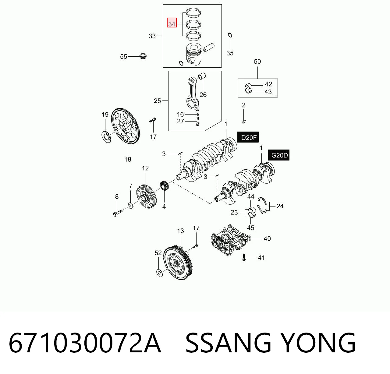 671030072A Ssang Yong