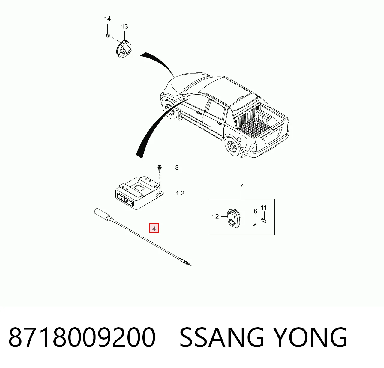 8718009200 Ssang Yong