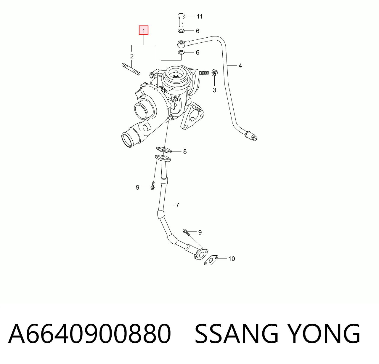 Comprar 6640900780 Mercedes Turbo de coche