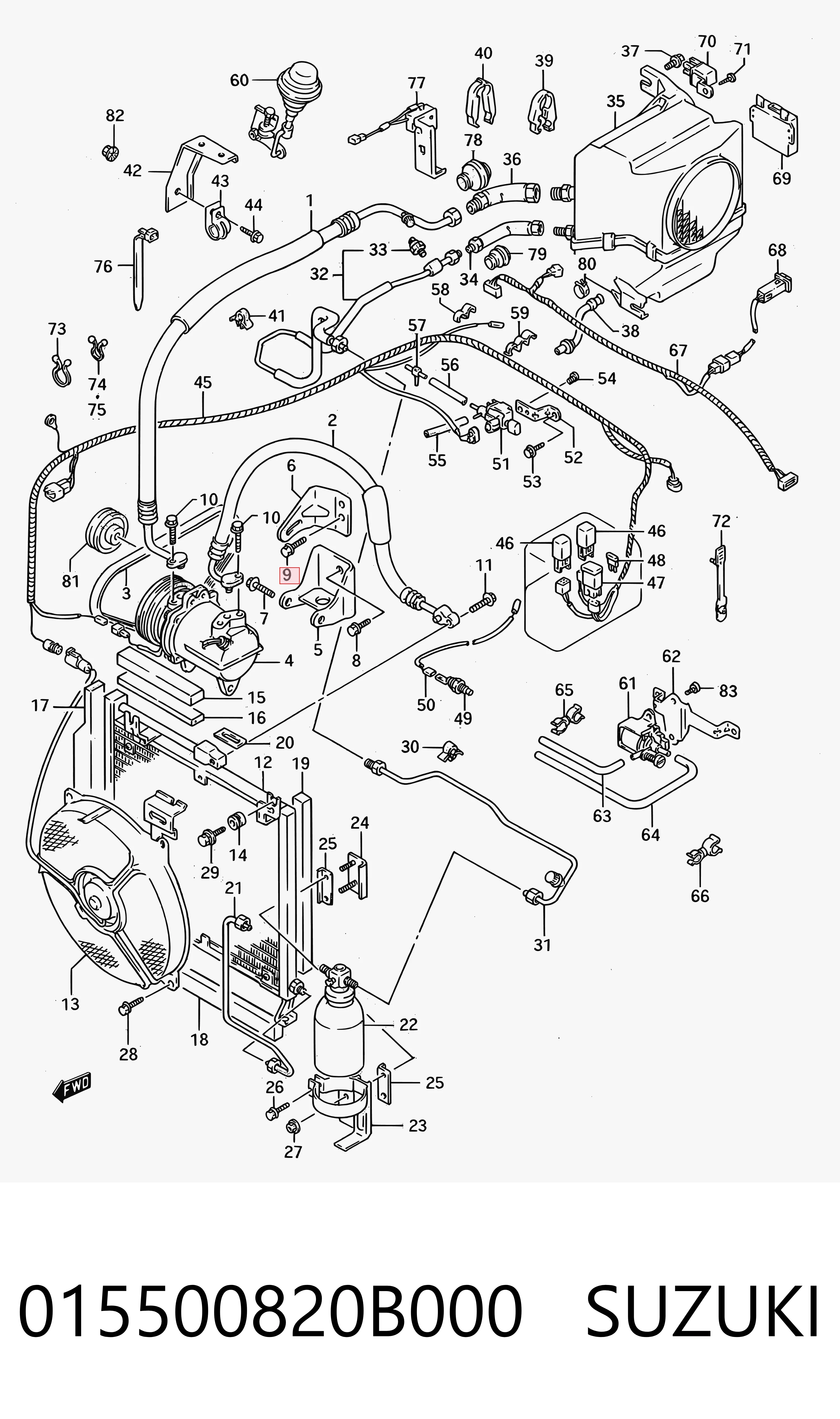 015500820B000 Suzuki