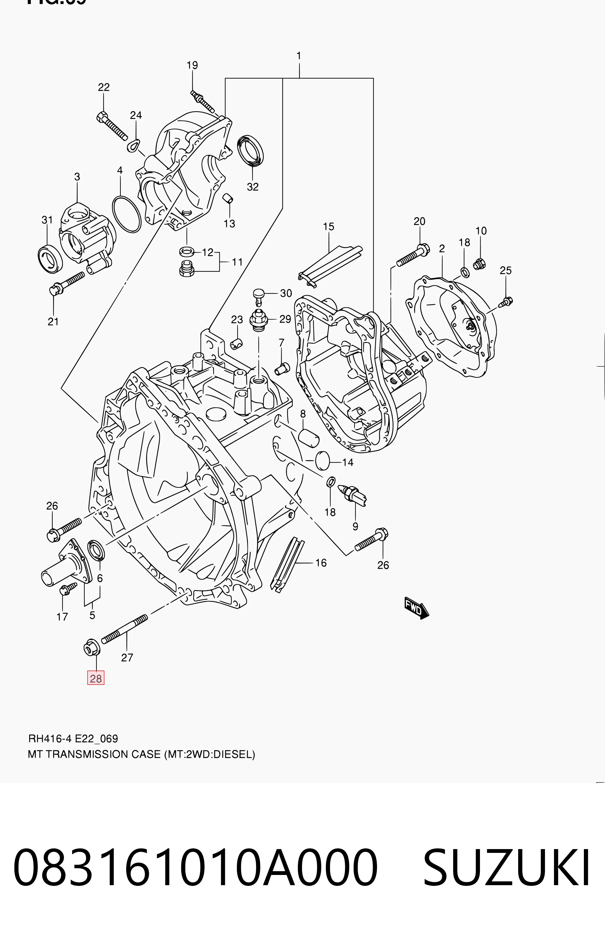 083161010A000 Suzuki