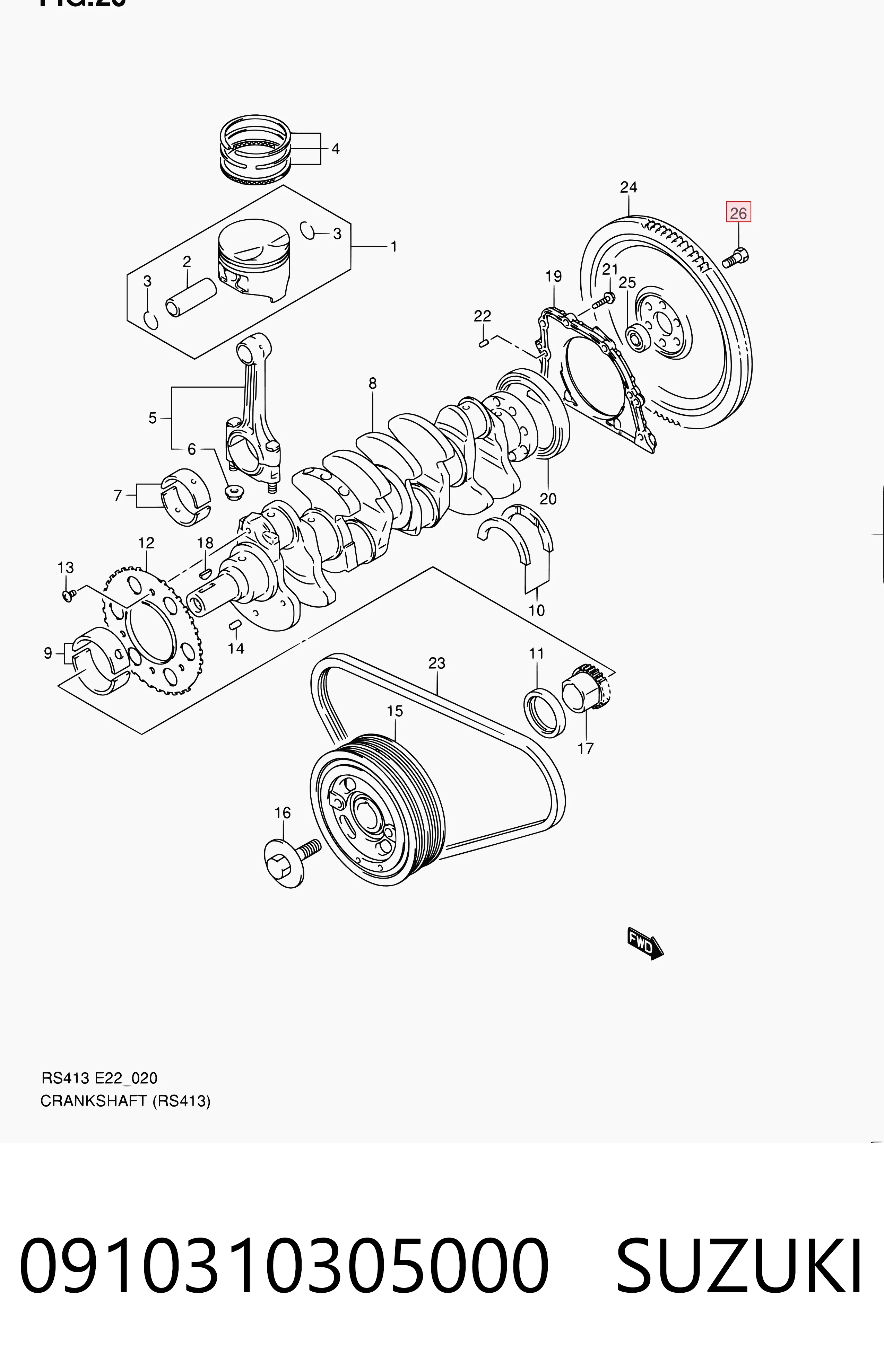 0910310305000 Suzuki