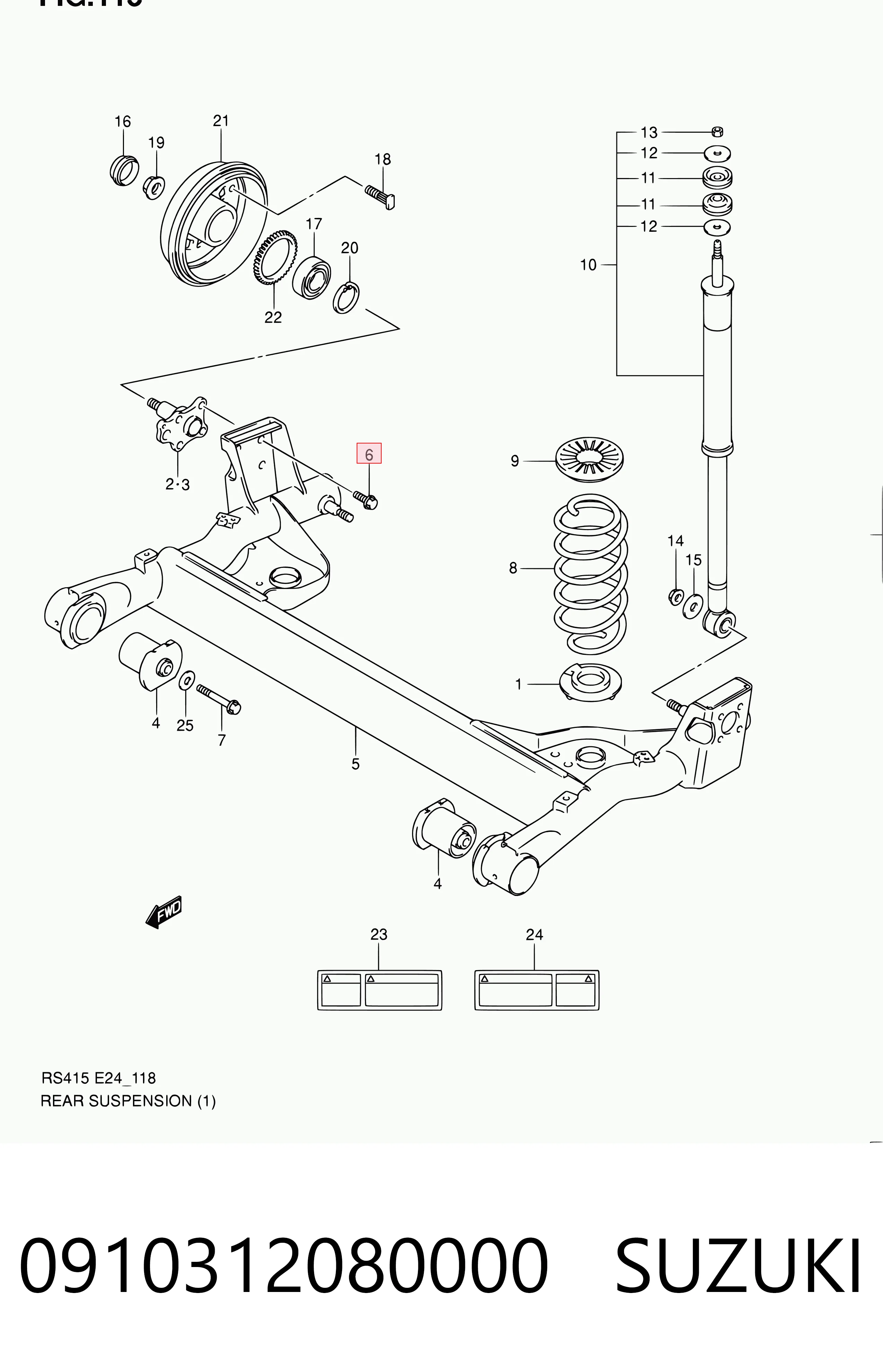 0910312080000 Suzuki