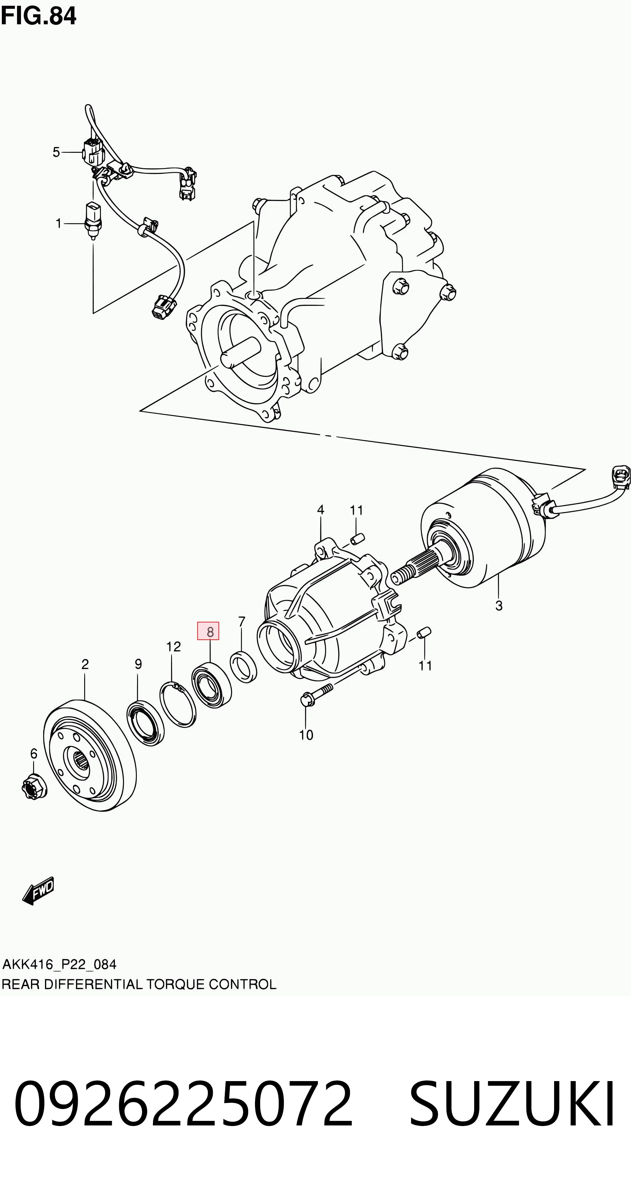 Rodamientos de rueda Suzuki Swift II (EA)